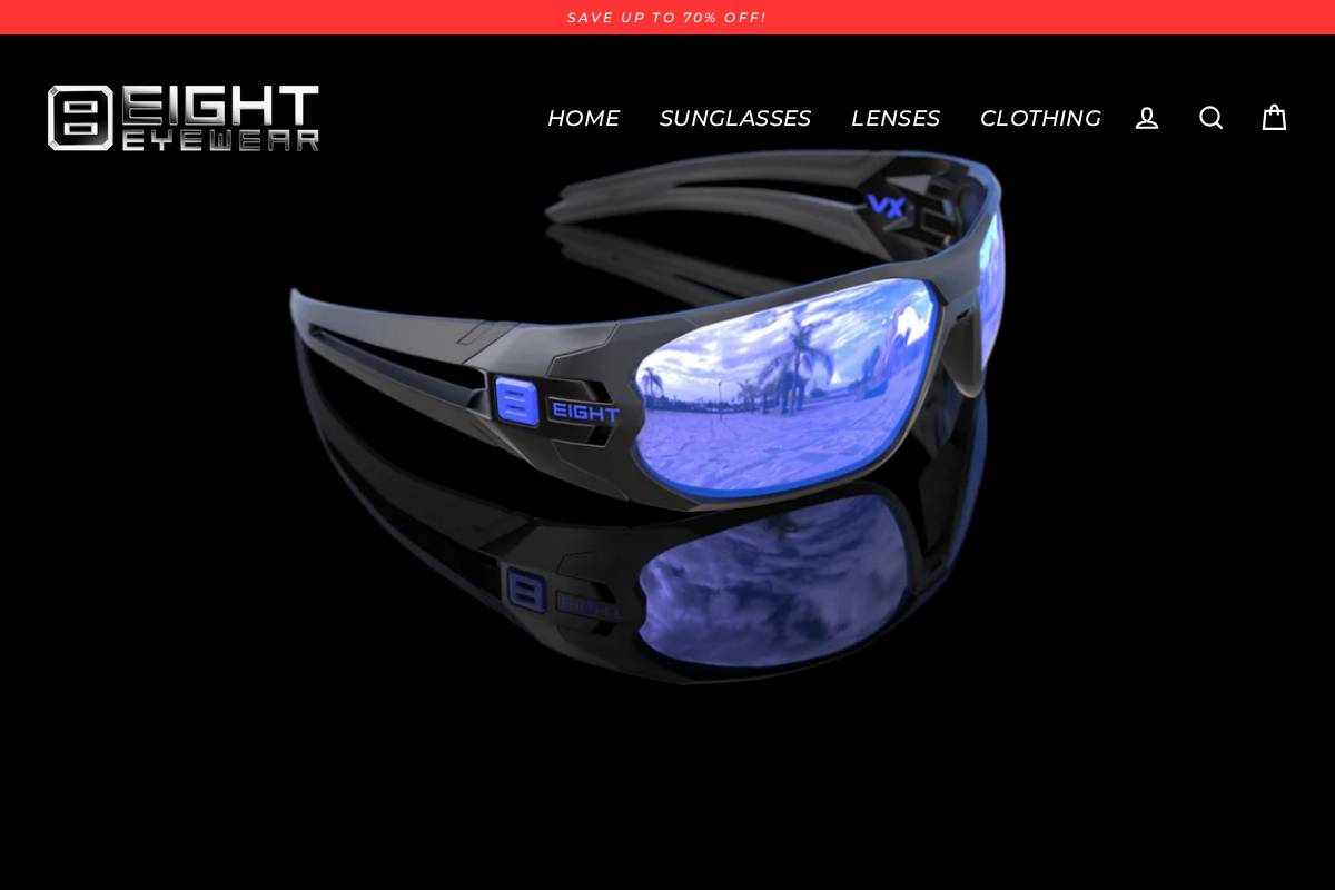 iwear8.com homepage screenshot