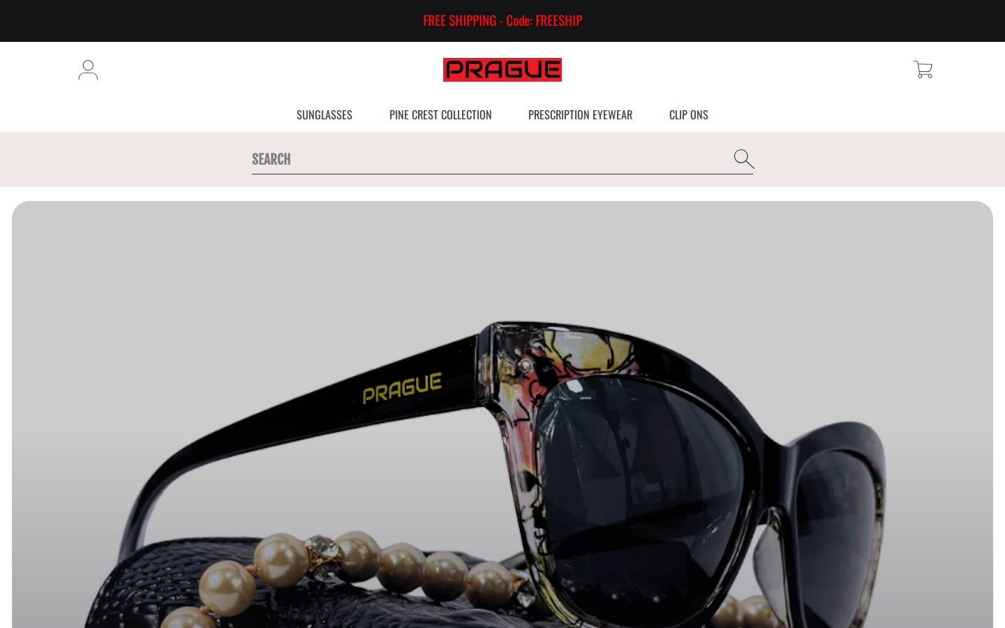 iwearprague.com homepage screenshot