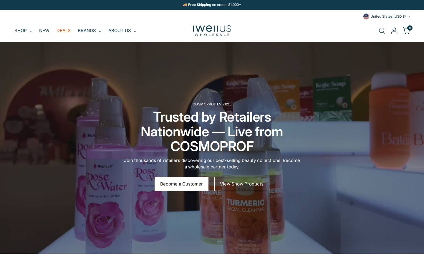 iwelltrade.com homepage screenshot