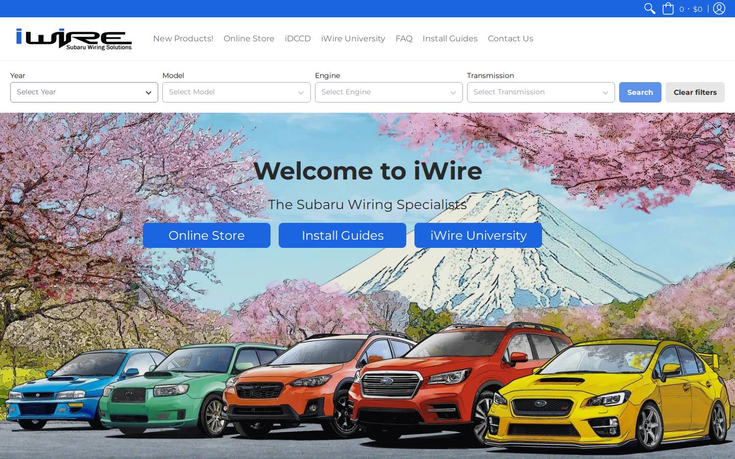 iwireamerica.com homepage screenshot