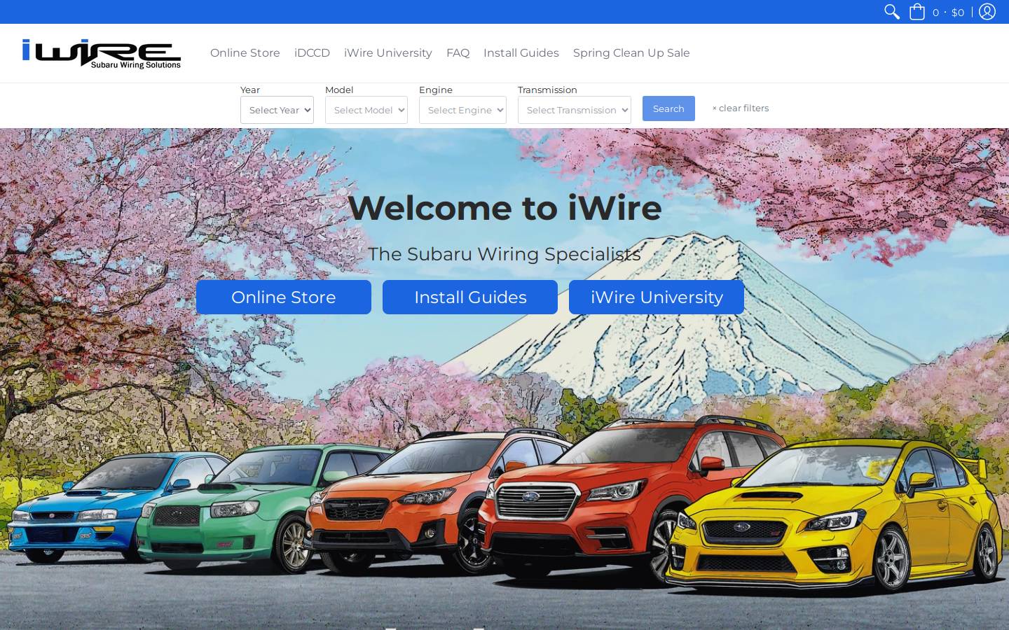iwirepower.com homepage screenshot