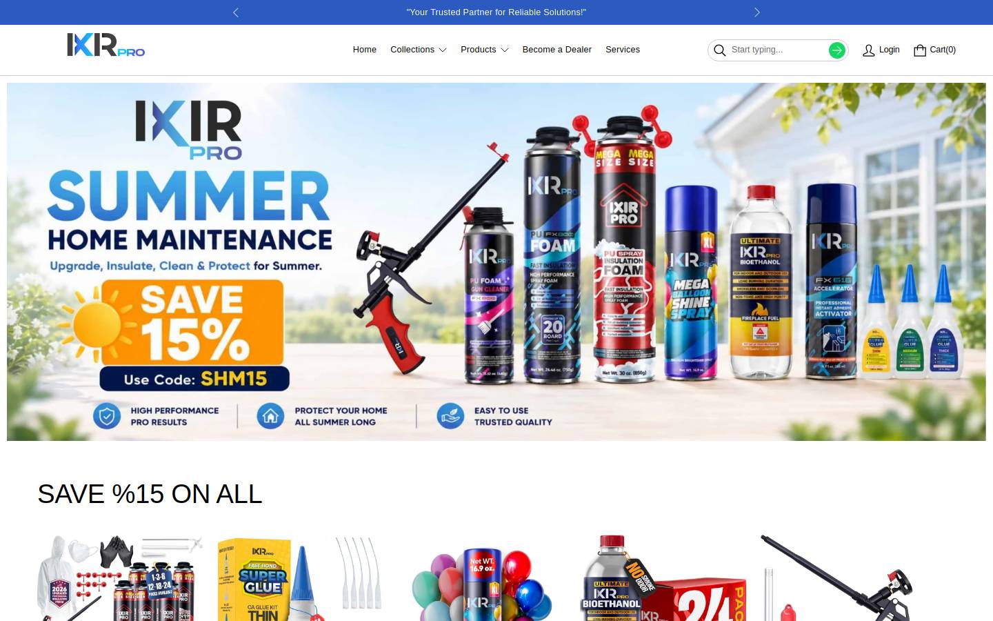 Fame Marketing and Trading LLC homepage screenshot