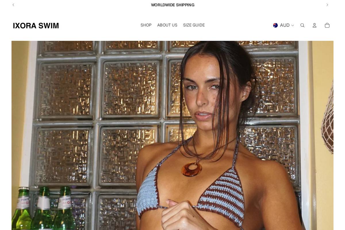 ixoraswim.com homepage screenshot