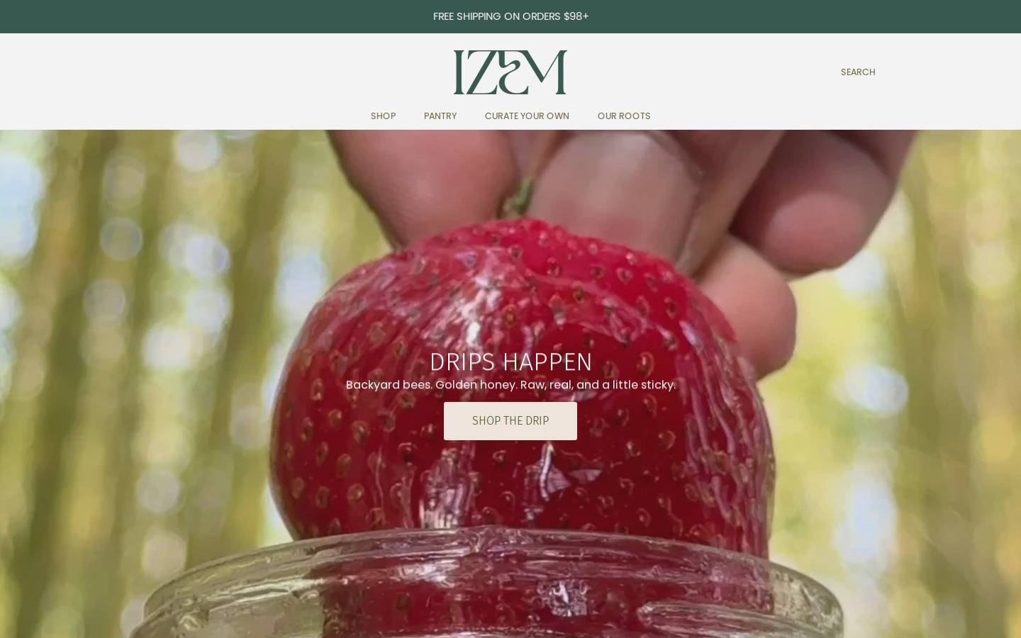 izem.co homepage screenshot