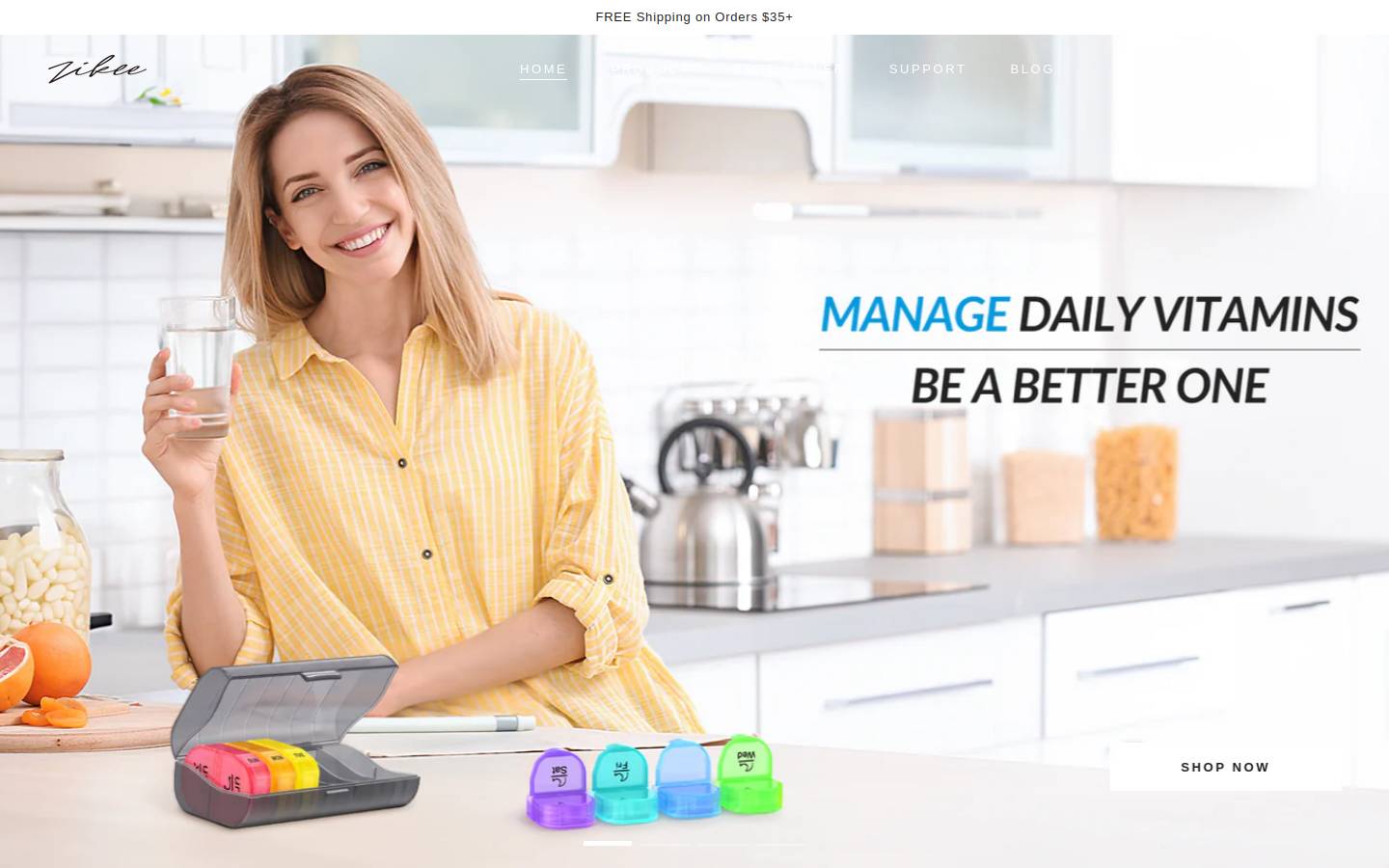 izikee.com homepage screenshot