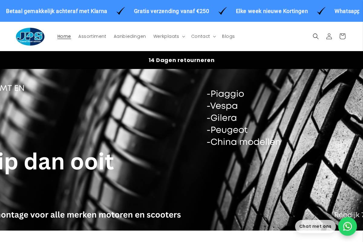 j-p-s.nl homepage screenshot