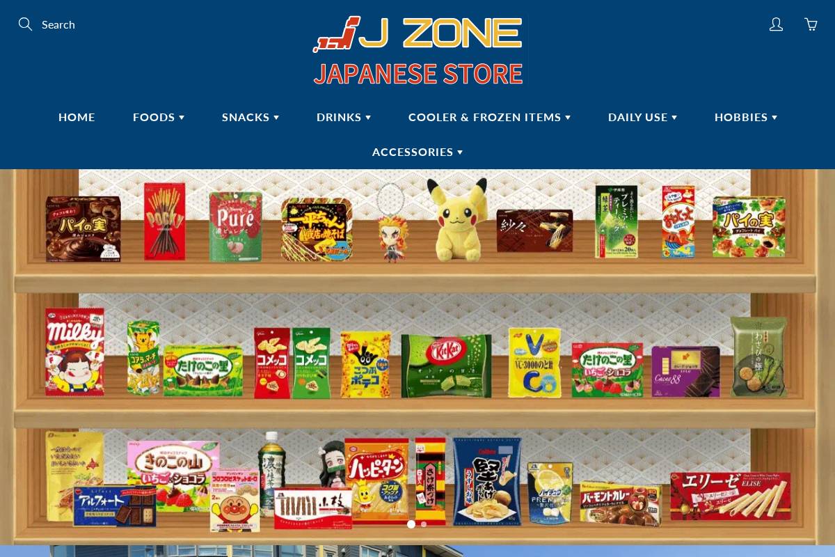 j-zonetrading.com homepage screenshot