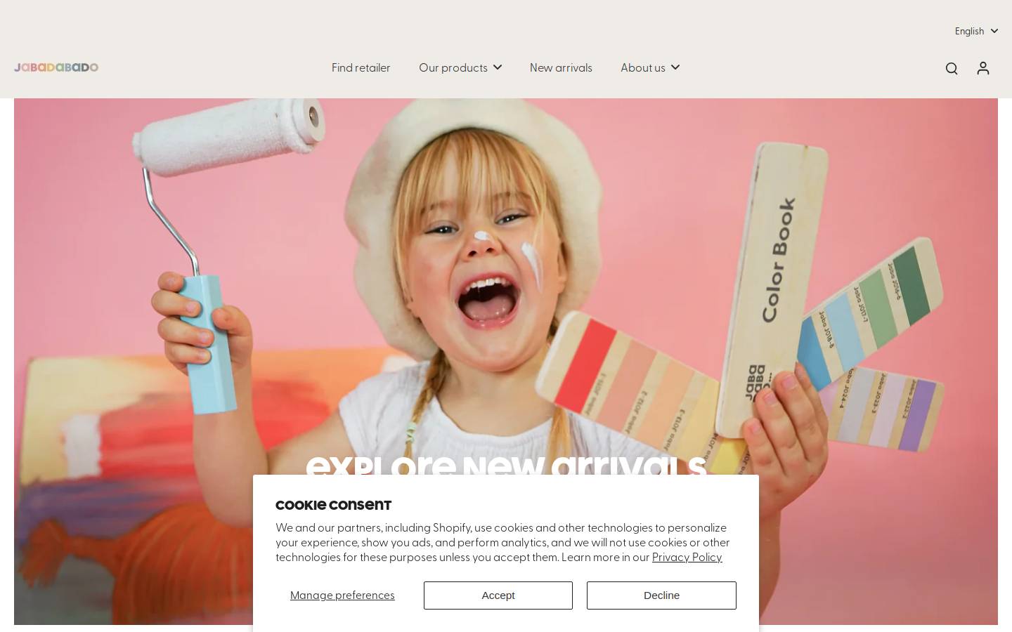 jabadabado.se homepage screenshot
