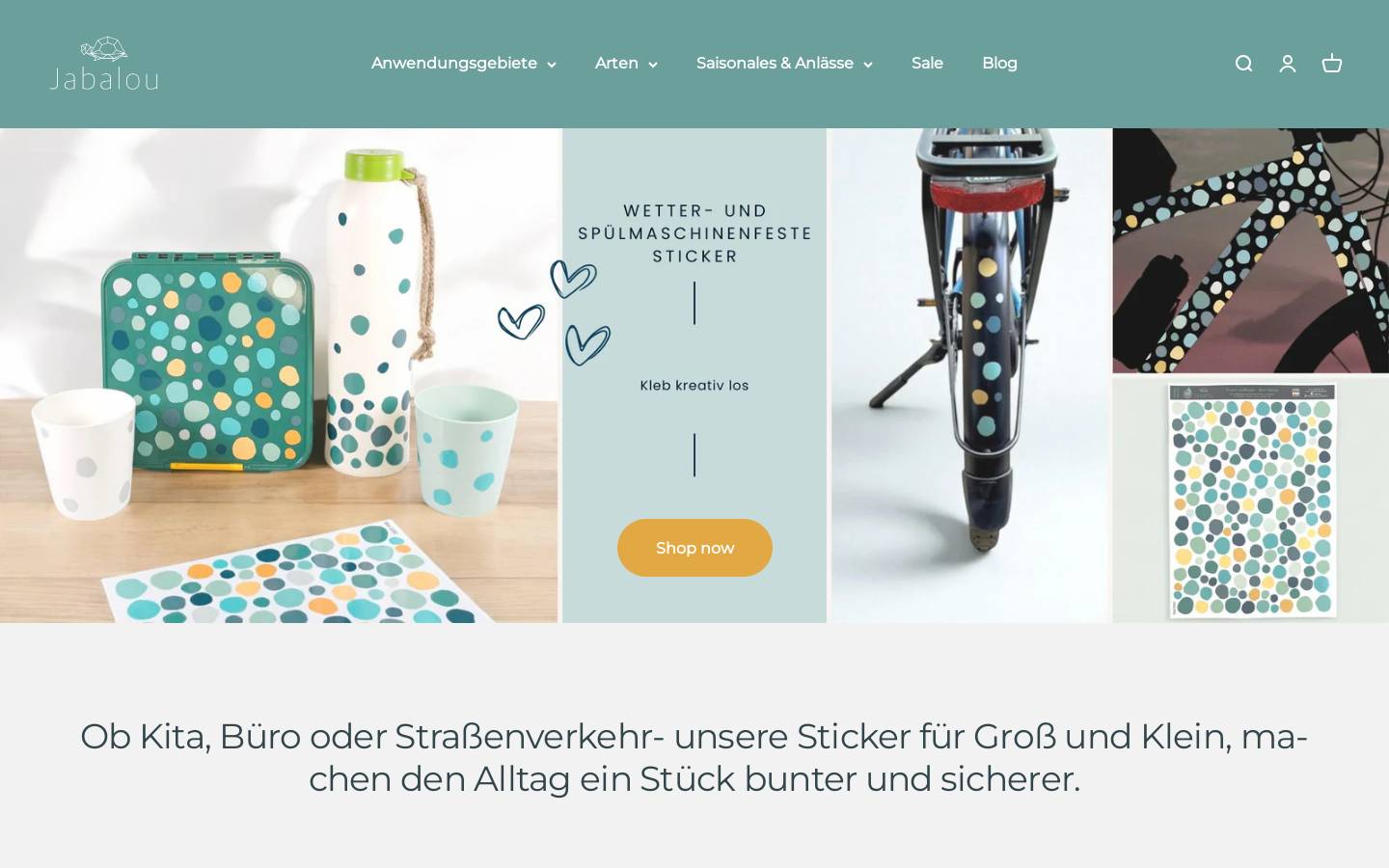 jabalou.de homepage screenshot