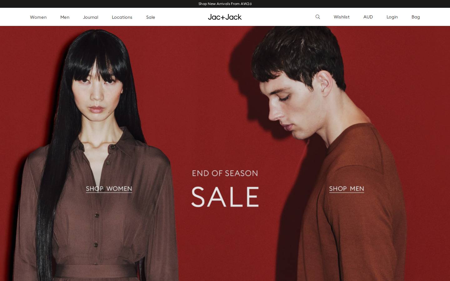 jacandjack.com homepage screenshot