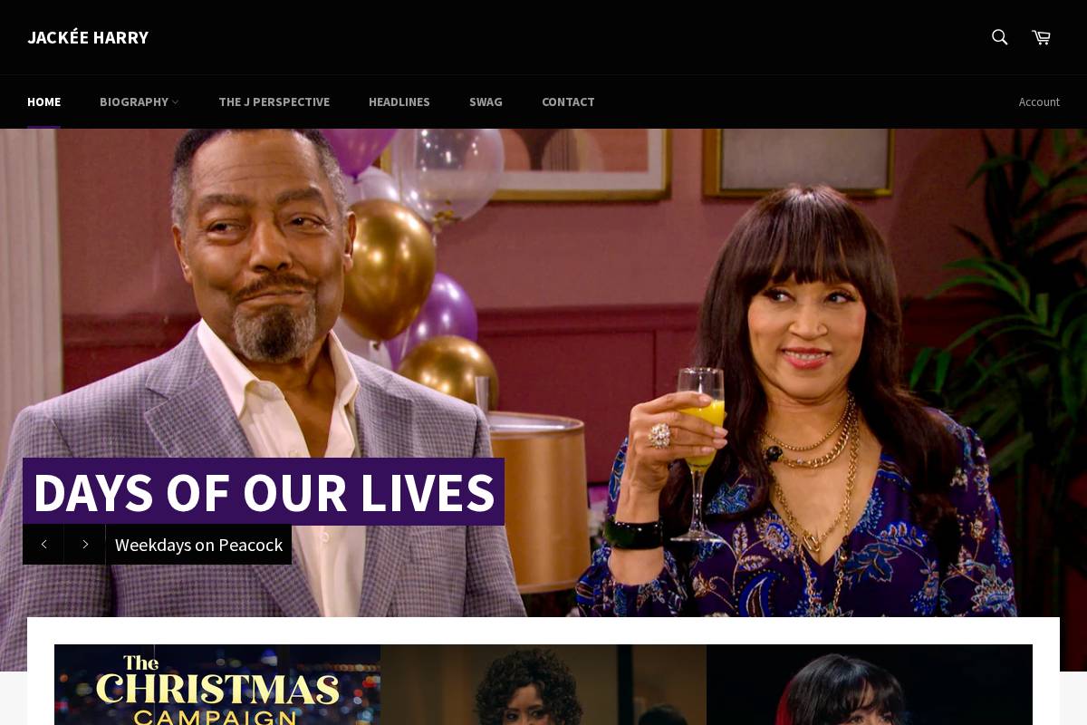 jackee-online.com homepage screenshot