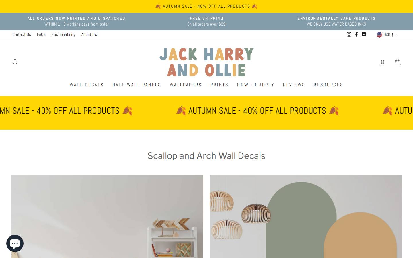 jackharryandollie.com homepage screenshot