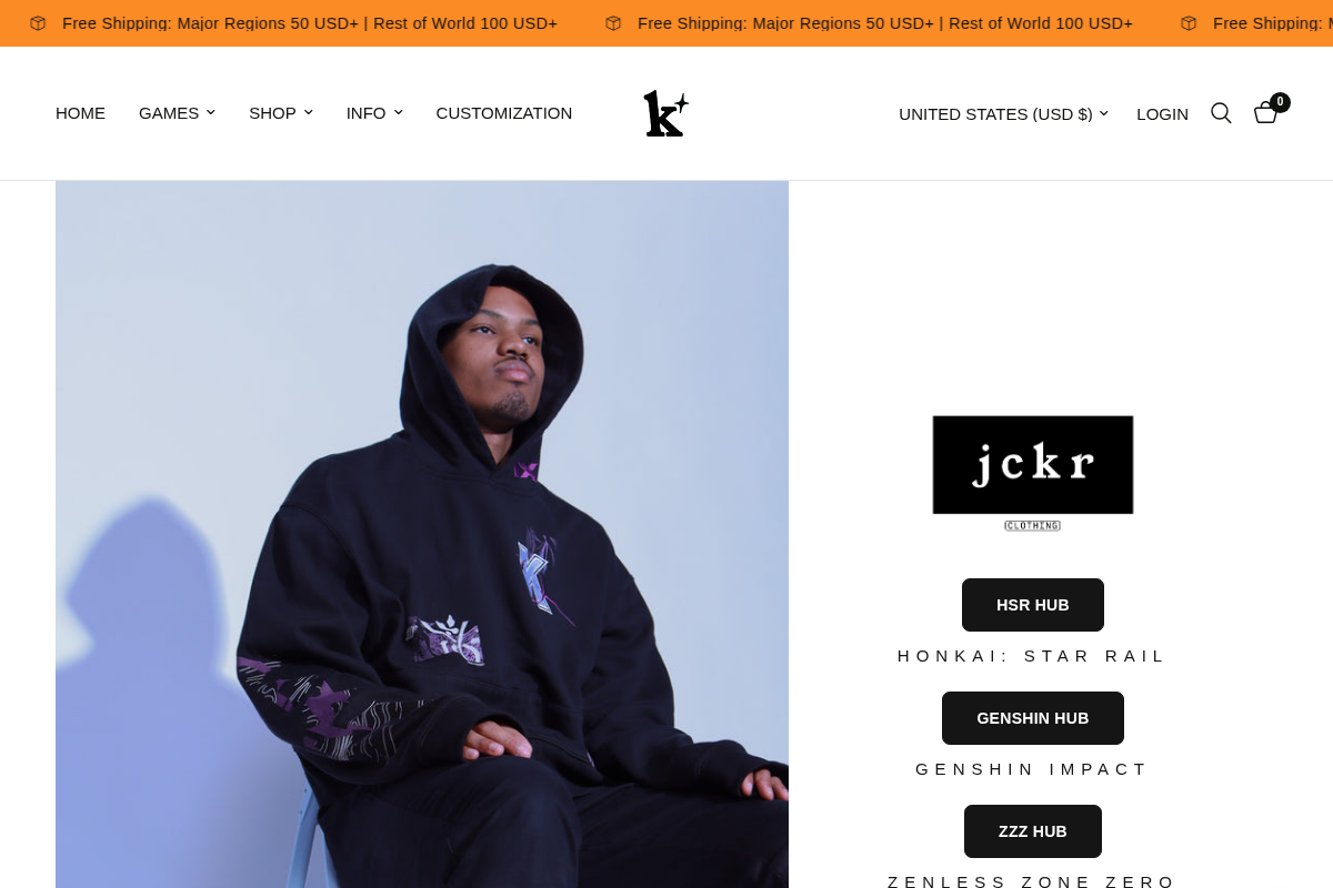 Jackler homepage screenshot