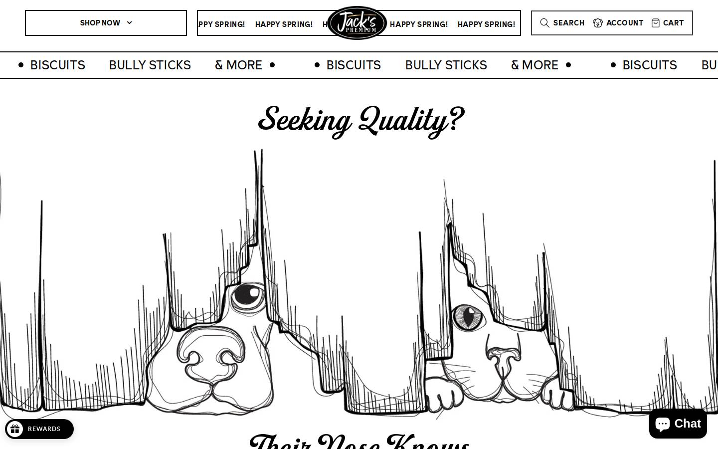 jackspremium.com homepage screenshot