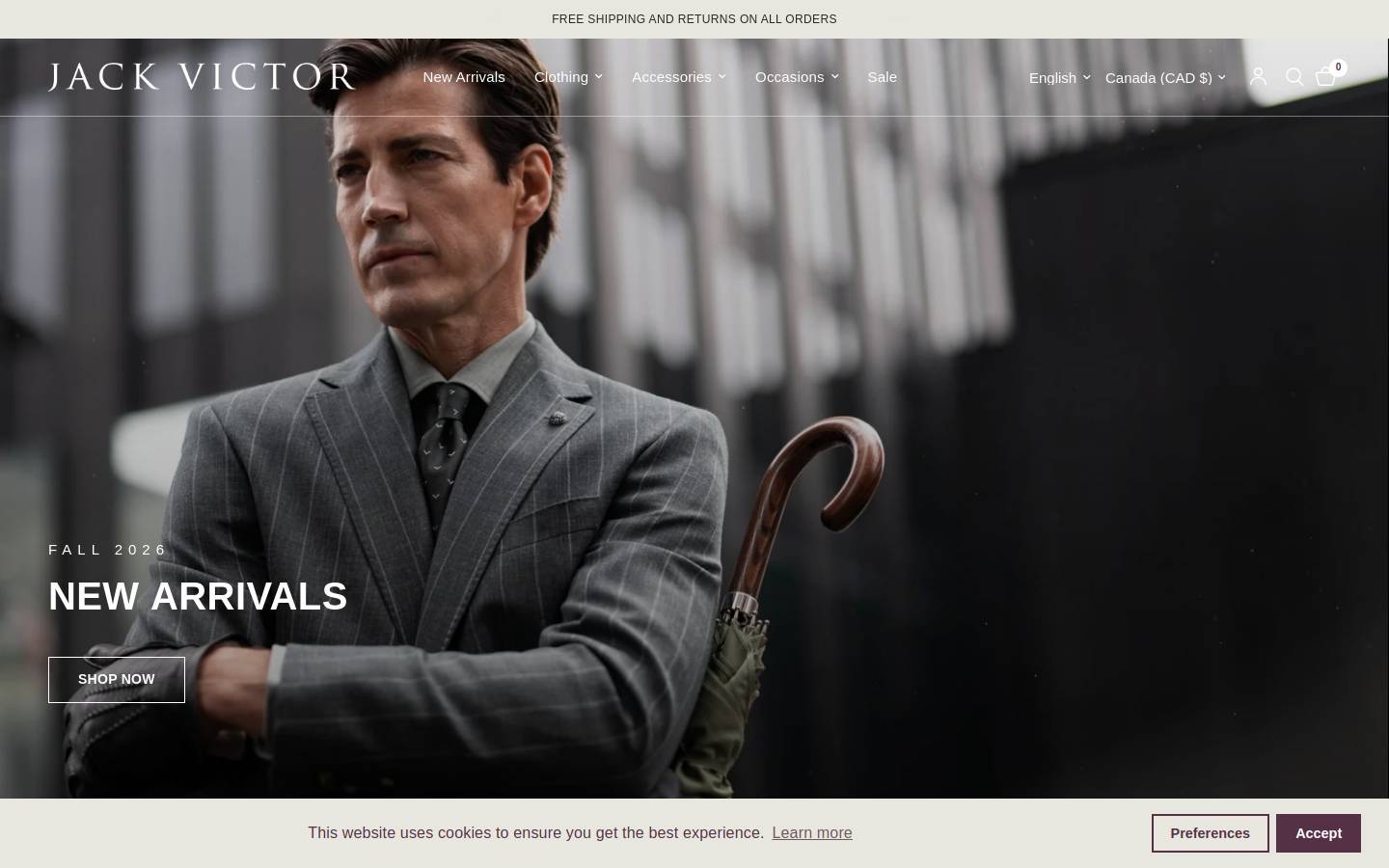 jackvictor.com homepage screenshot