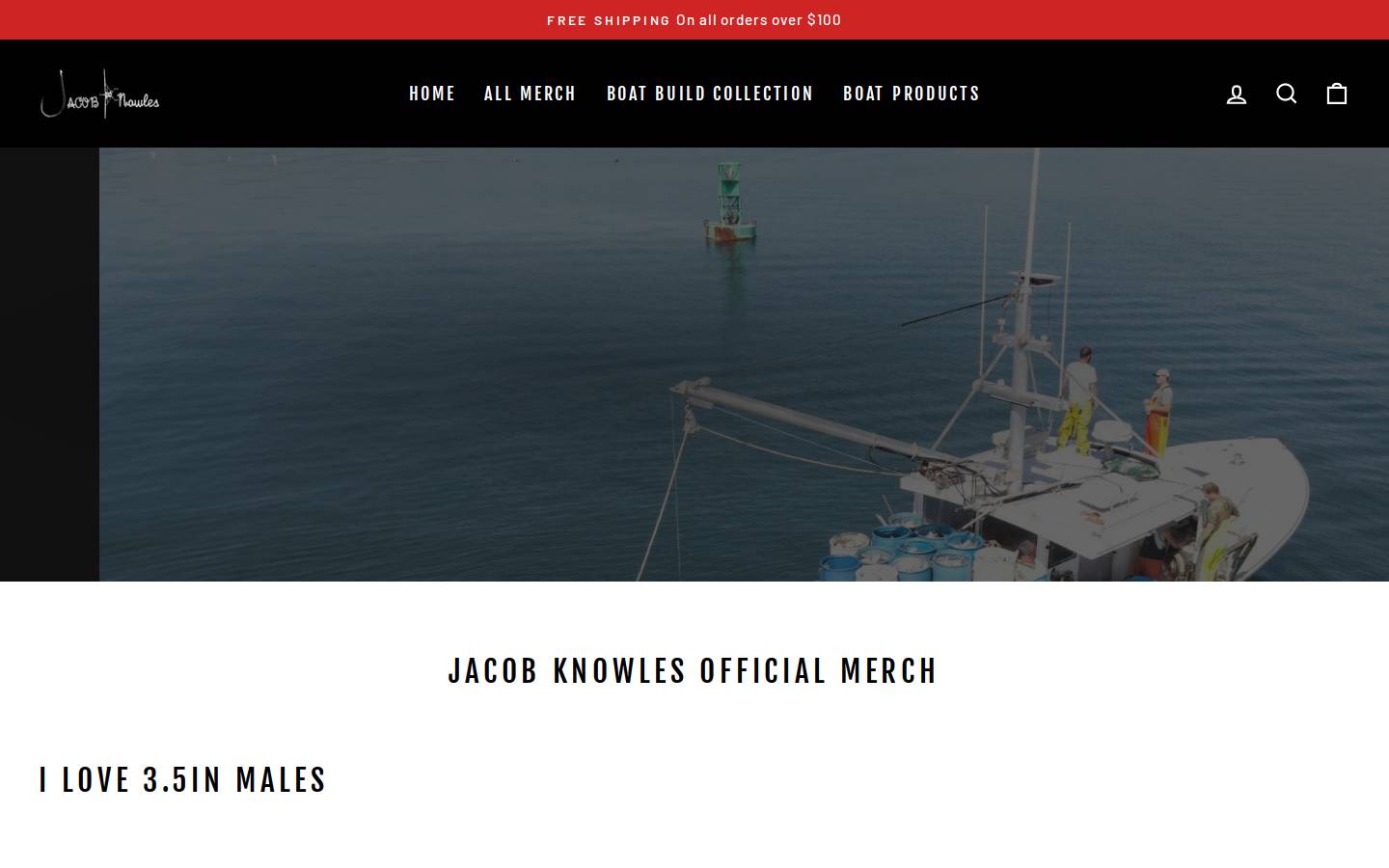 jacob-knowles.com homepage screenshot