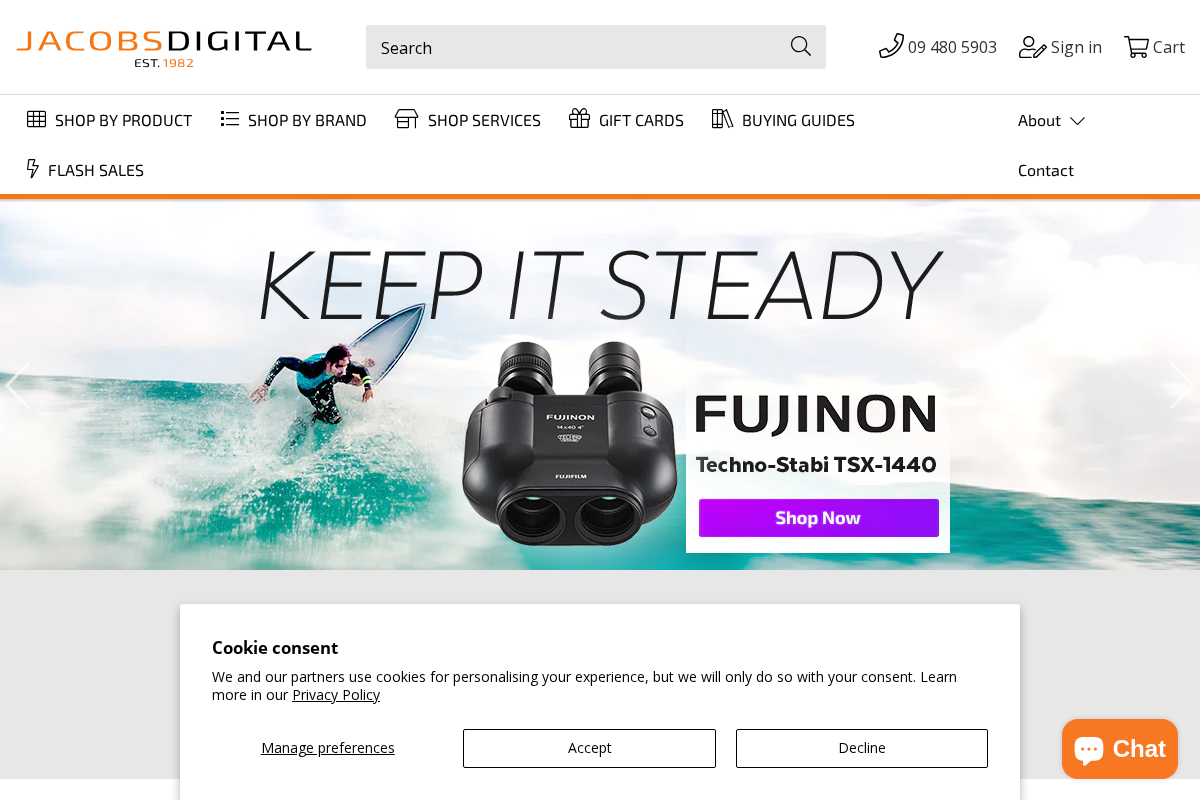 Jacobs Digital homepage screenshot