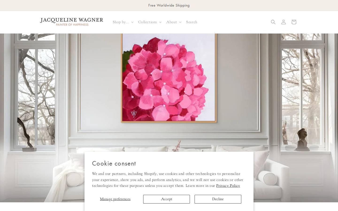 jacquelinewagner.com homepage screenshot