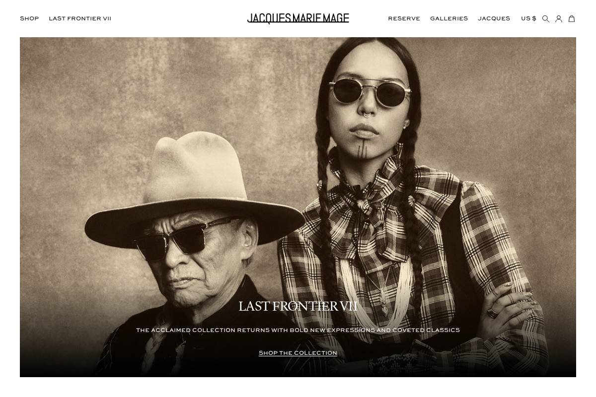 jacquesmariemage.com homepage screenshot