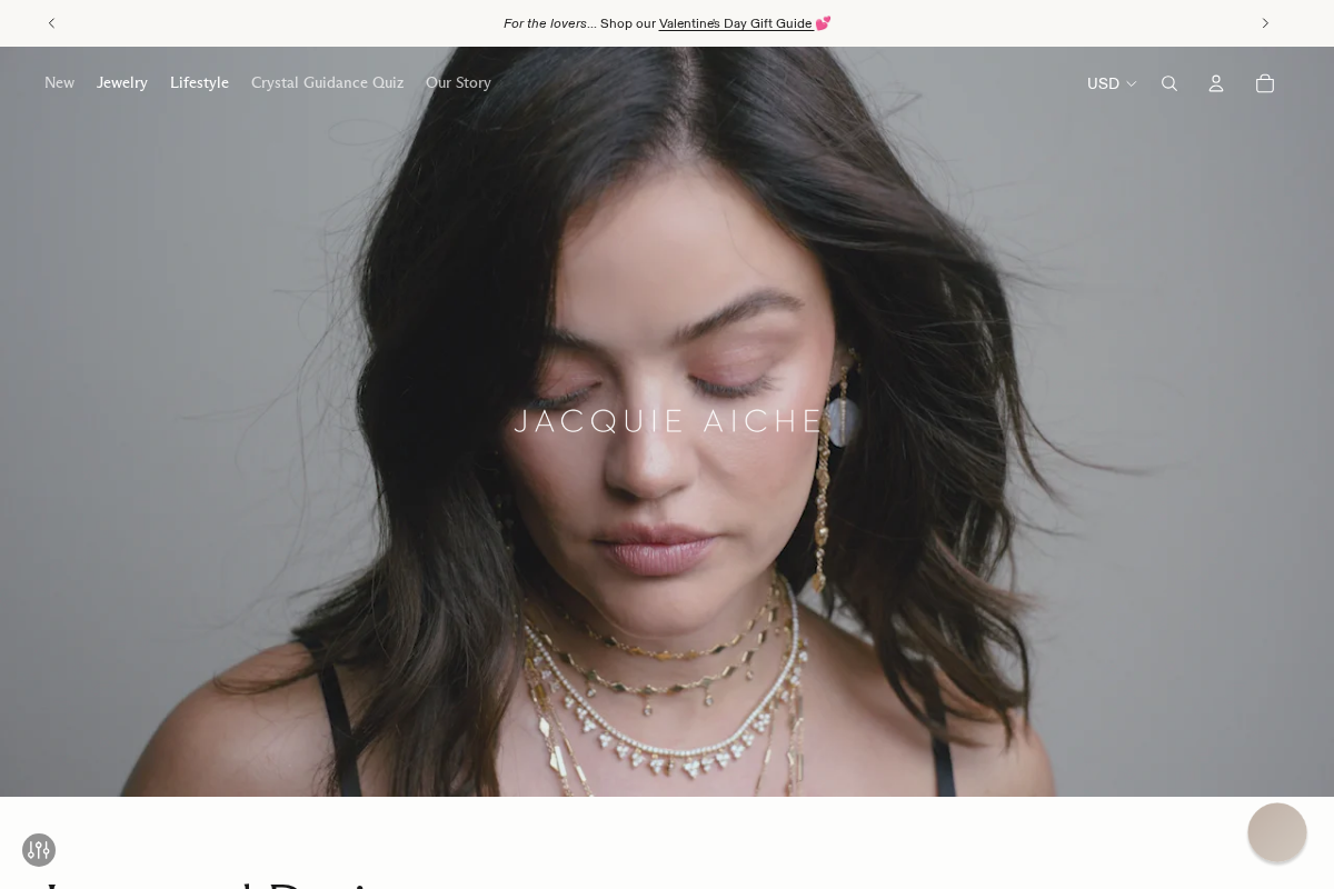 jacquieaiche.com homepage screenshot