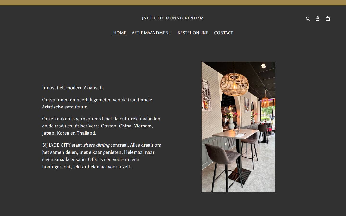 jadecity.nl homepage screenshot