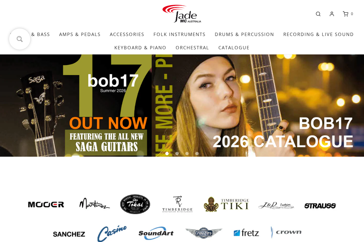 jademcaustralia homepage screenshot