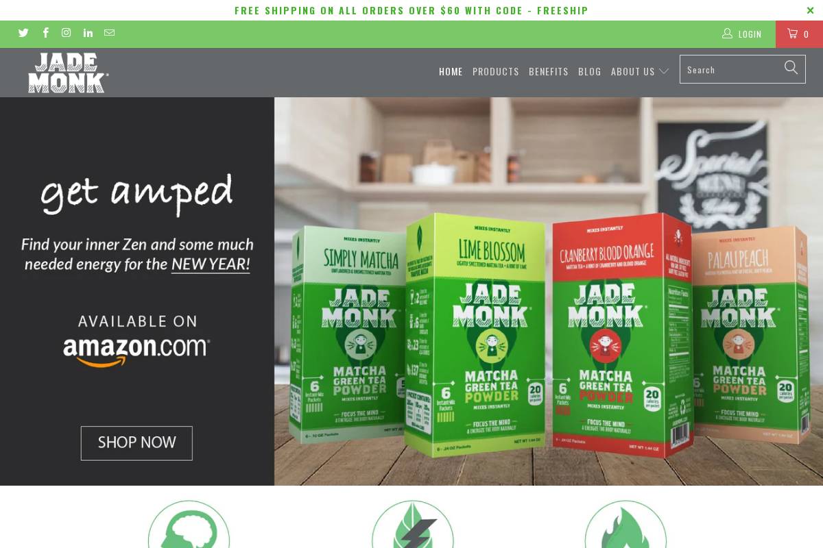 jademonk.com homepage screenshot