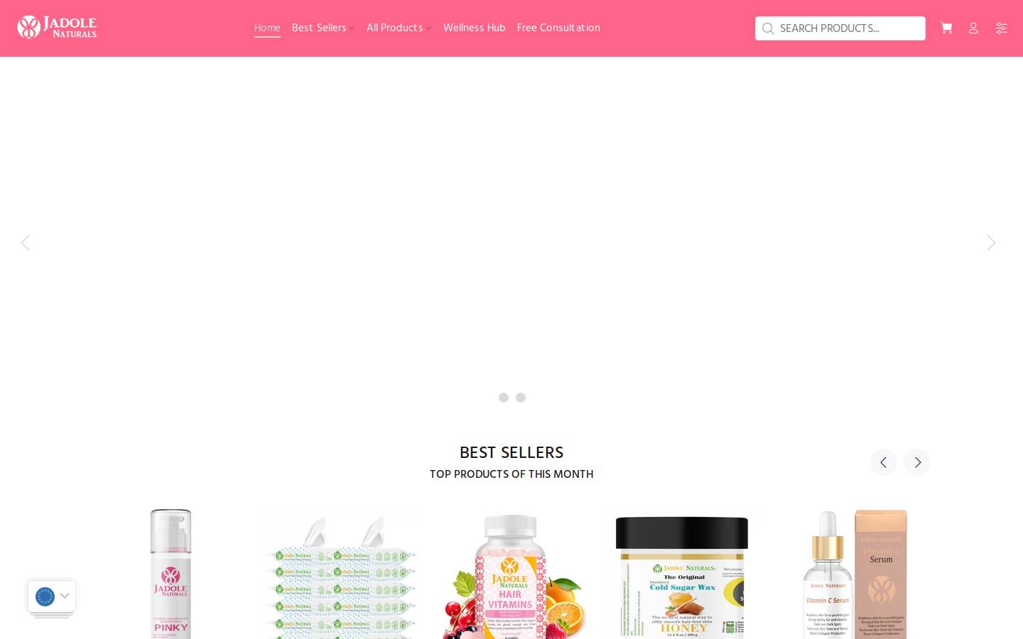 jadole.com homepage screenshot