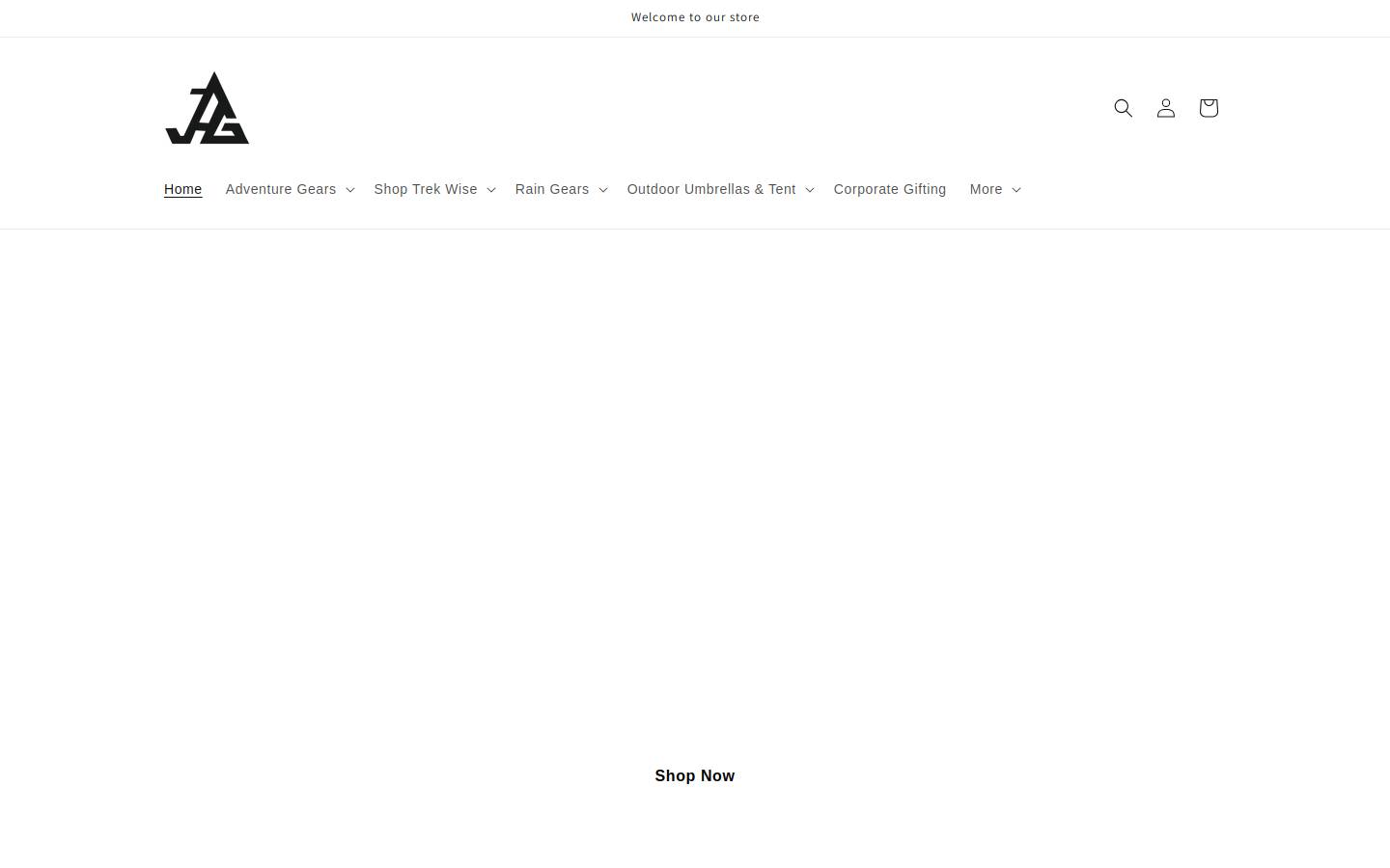 Jainsonsumbrella homepage screenshot