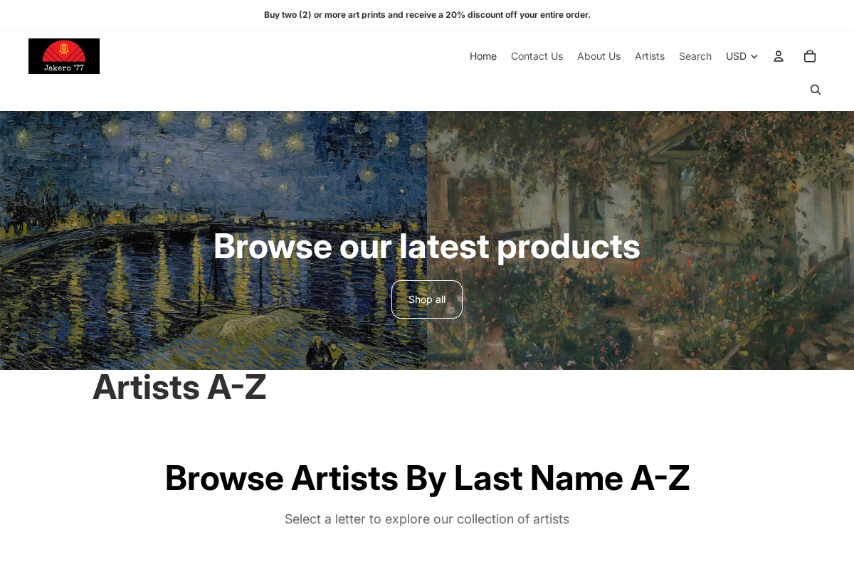 jakero77.com homepage screenshot