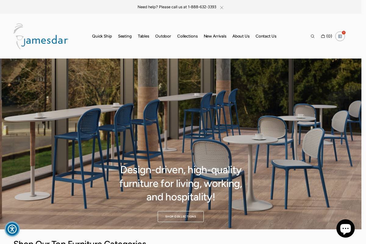 jamesdar.com homepage screenshot