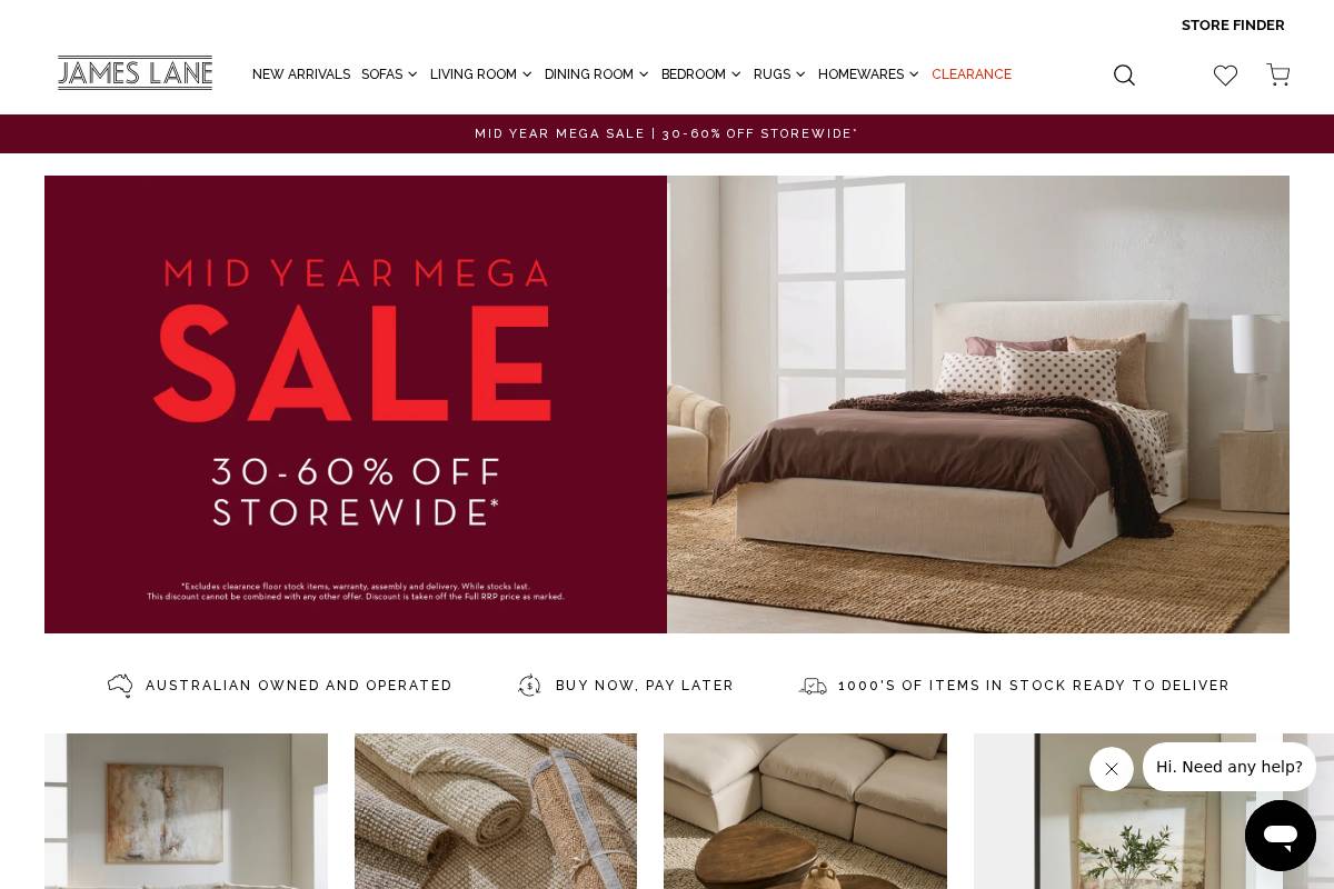 James Lane homepage screenshot