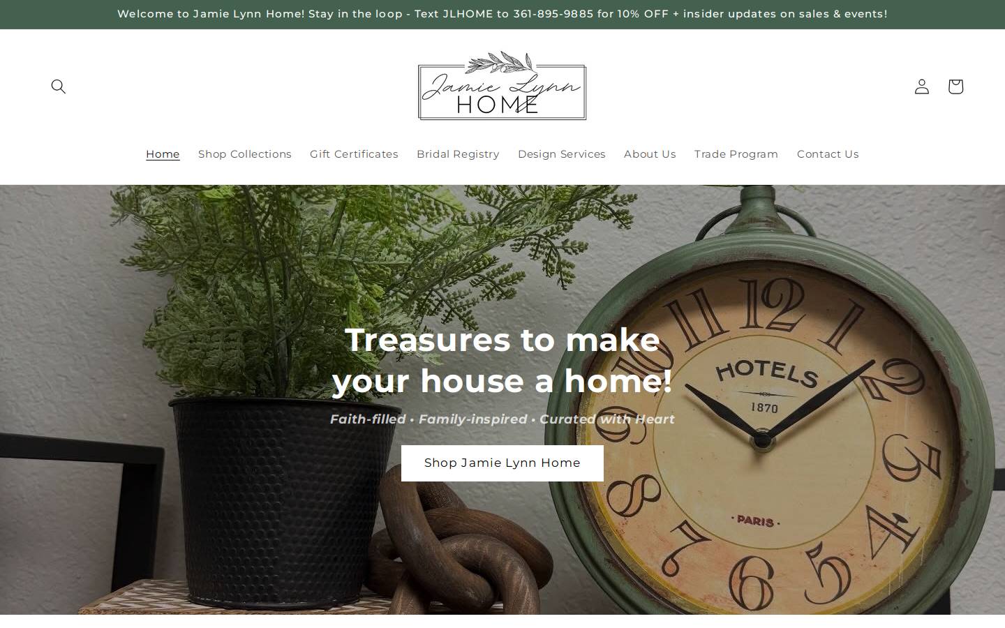 jamielynnhomelv.com homepage screenshot