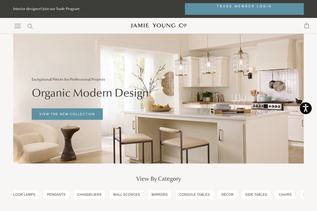 jamieyoung.com homepage screenshot