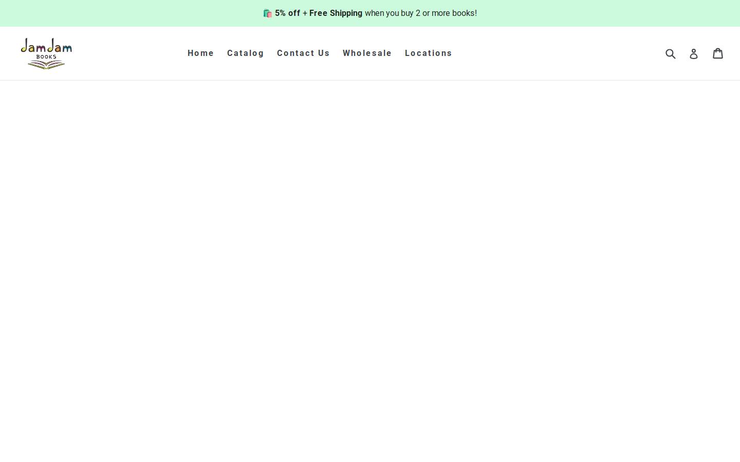 jamjambooks.com homepage screenshot