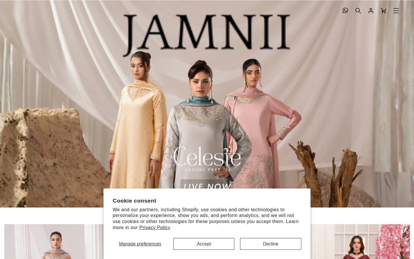 jamnii.com homepage screenshot