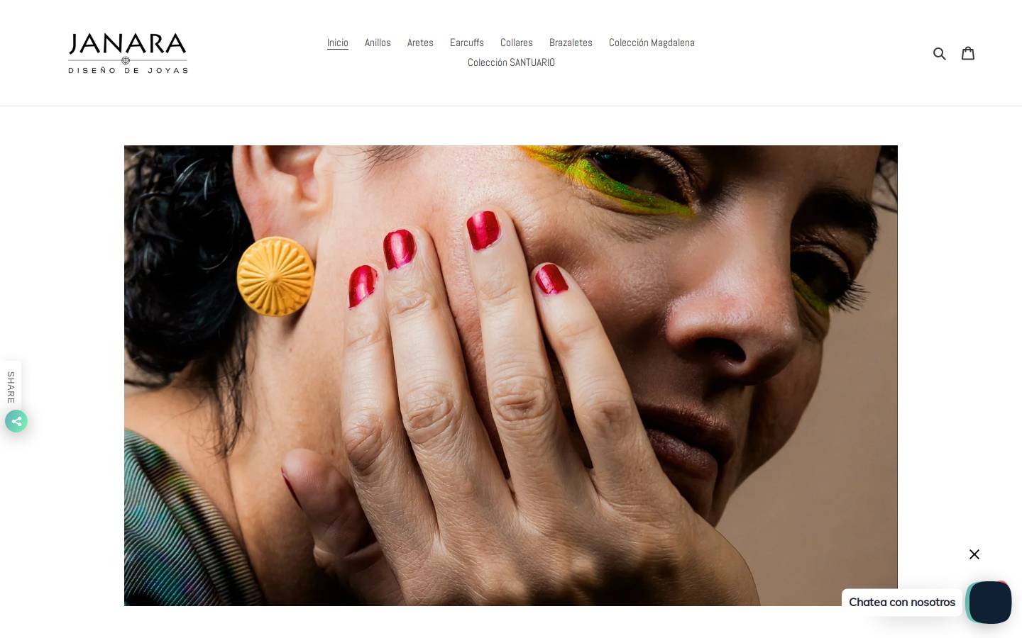 janarajoyas.com homepage screenshot