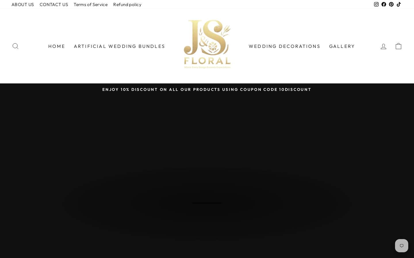 jandsfloral.com homepage screenshot