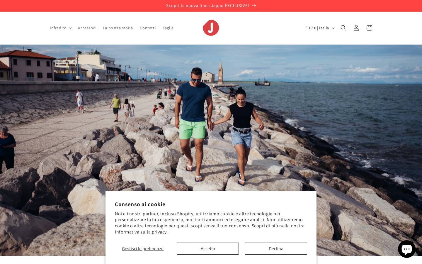 Jappo homepage screenshot