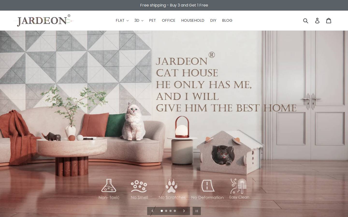 jardeon.com homepage screenshot