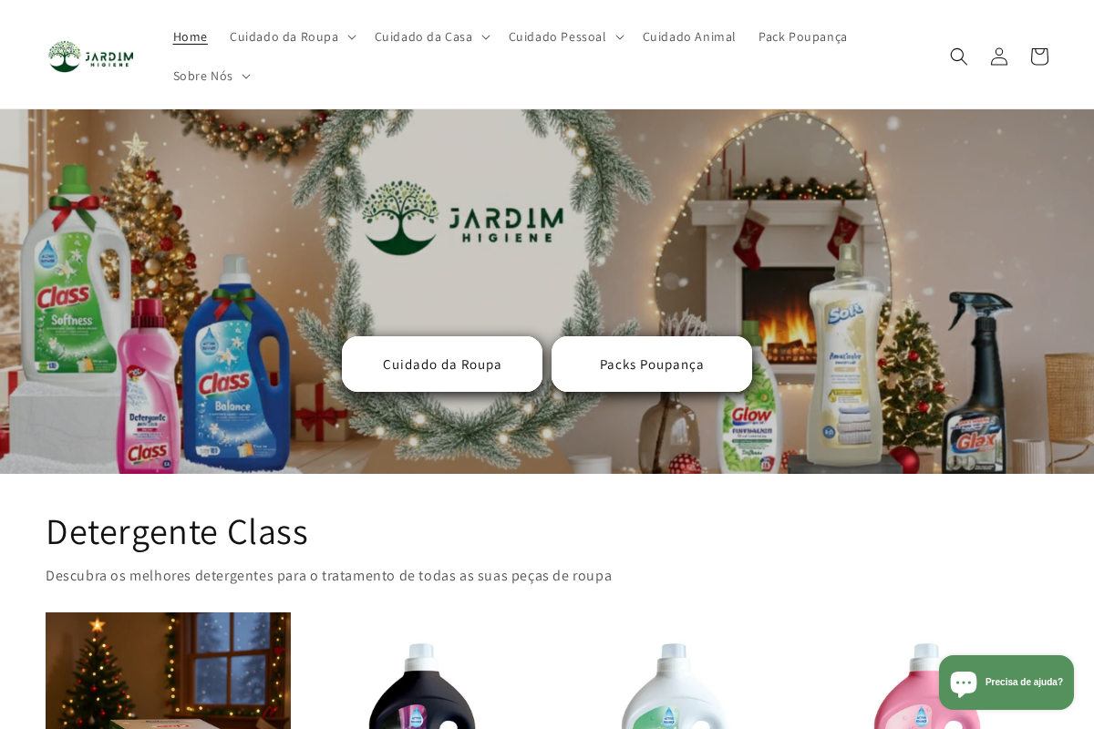 Jardim da Higiene homepage screenshot
