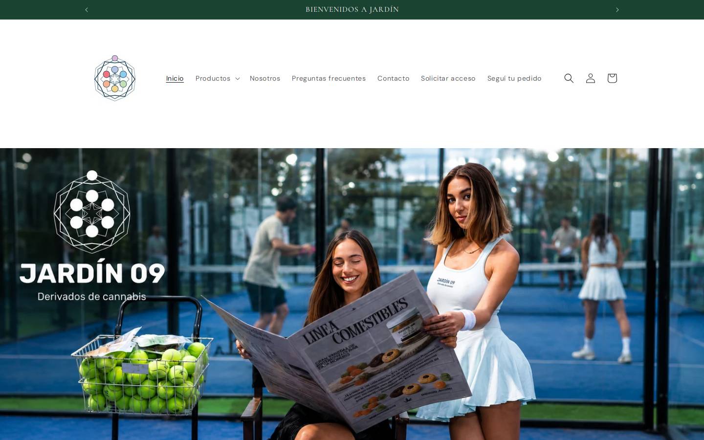 jardin09.com homepage screenshot