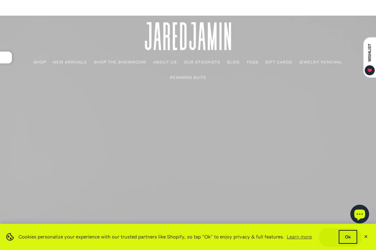 jaredjamin.com homepage screenshot