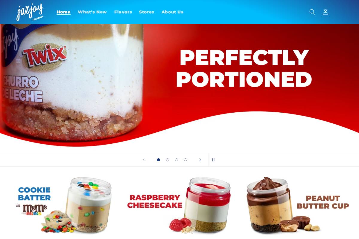 jarjoy.com homepage screenshot