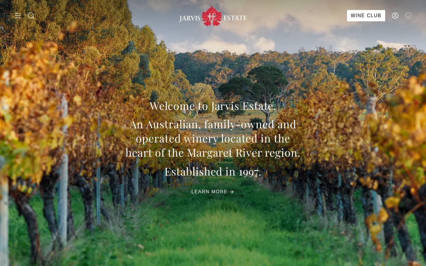 jarvisestate.com.au homepage screenshot