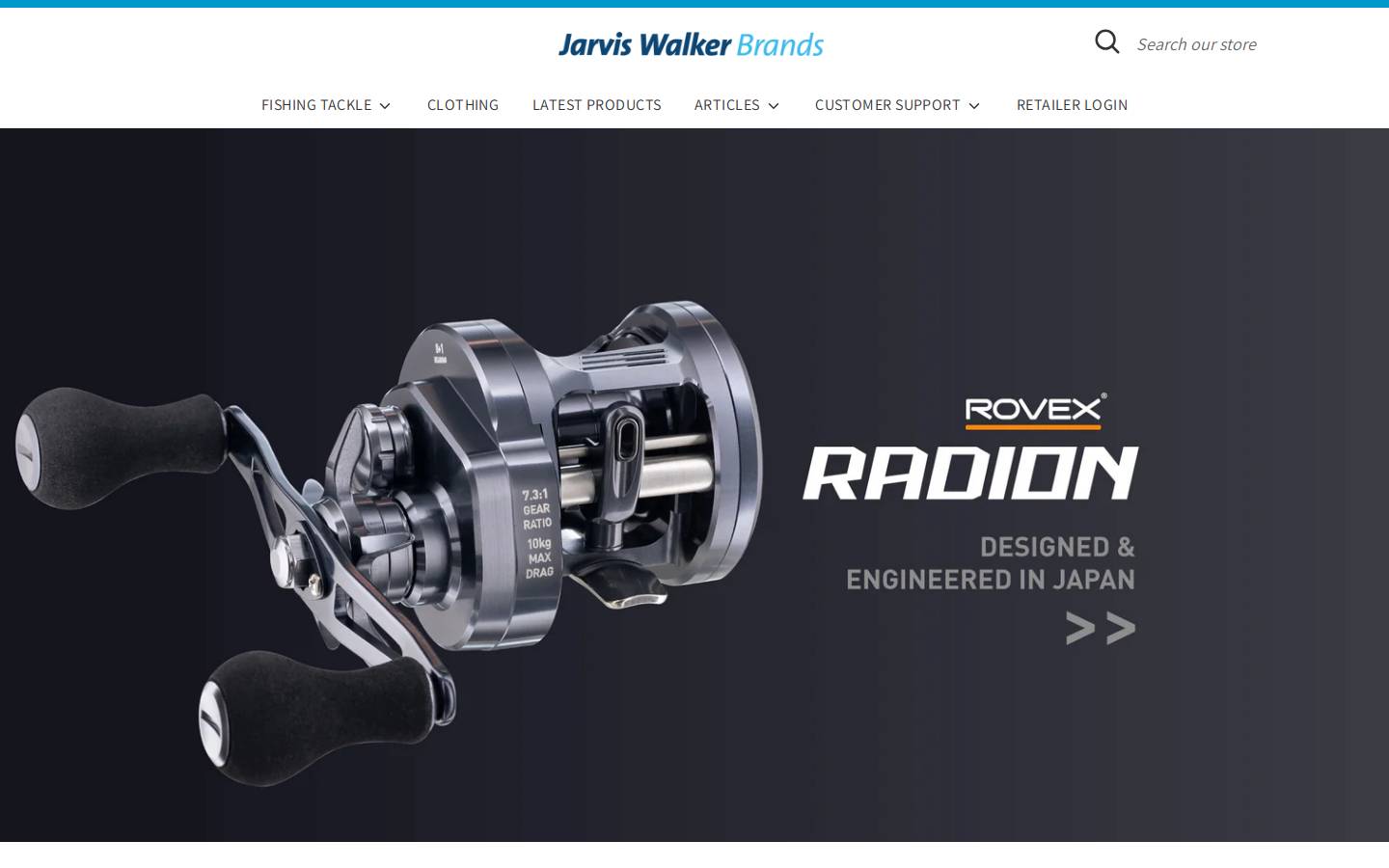Jarvis Walker PTY LTD homepage screenshot