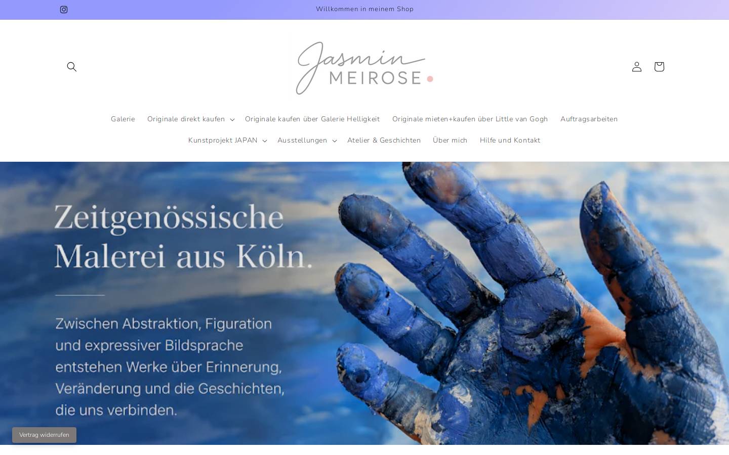 jasminmeirose.com homepage screenshot