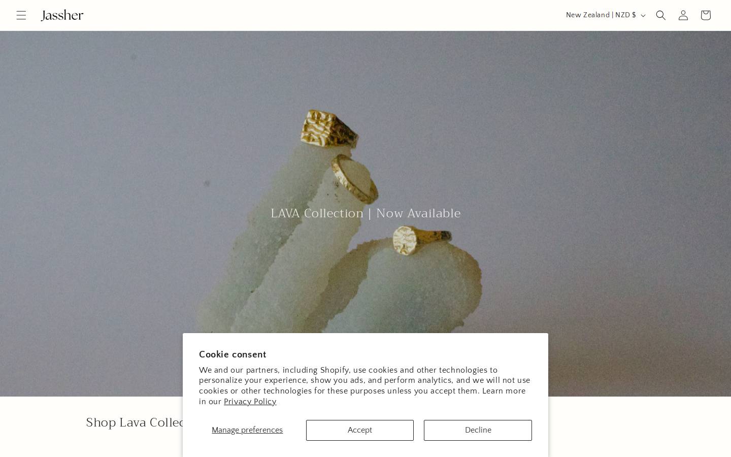 jassher.com homepage screenshot