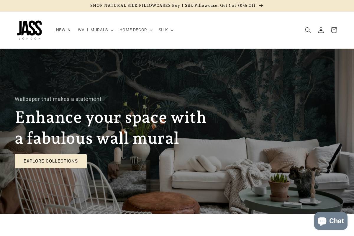 jasslondon.co.uk homepage screenshot
