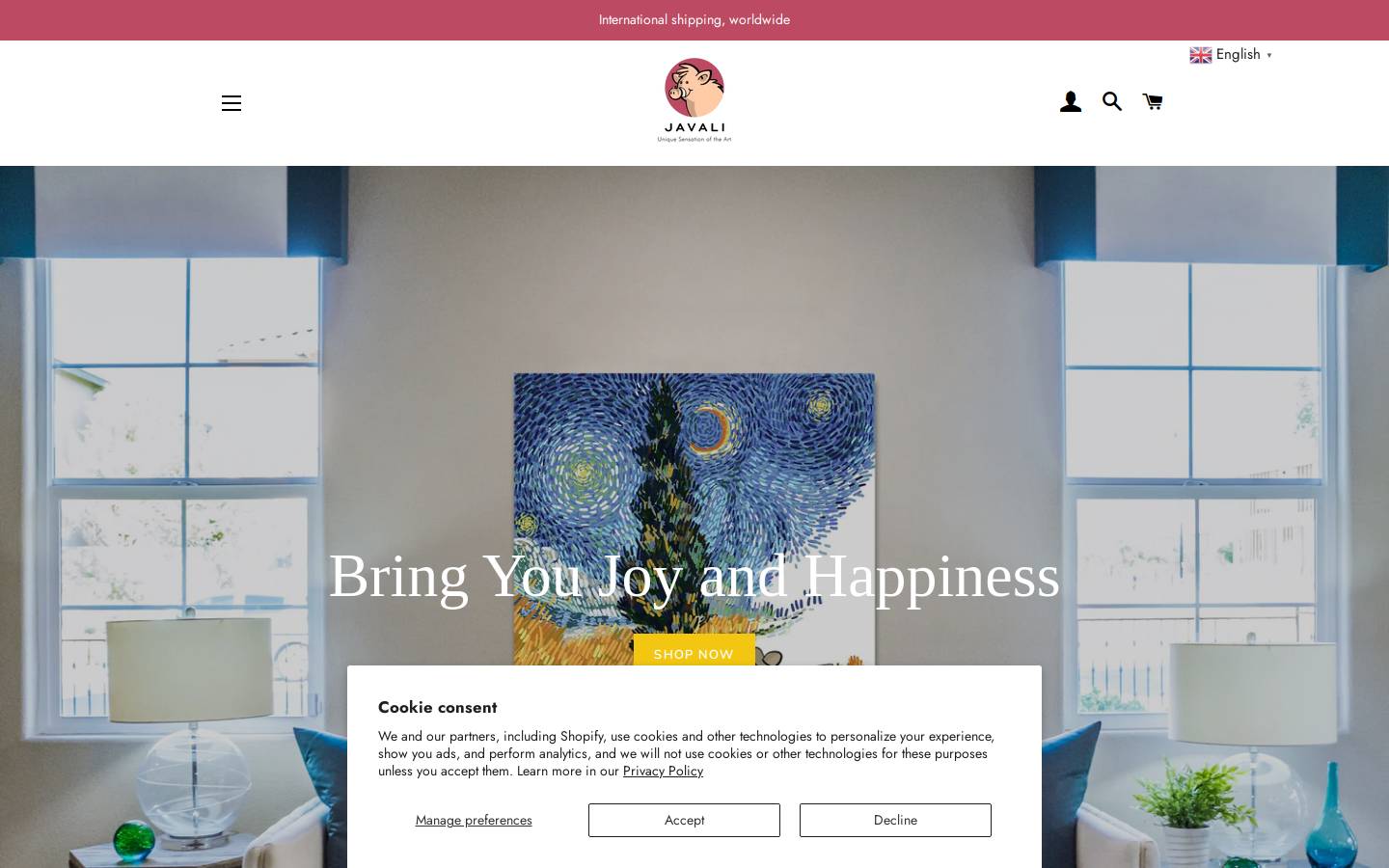 javali.design homepage screenshot